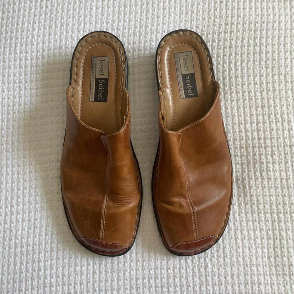 Leather Mules
